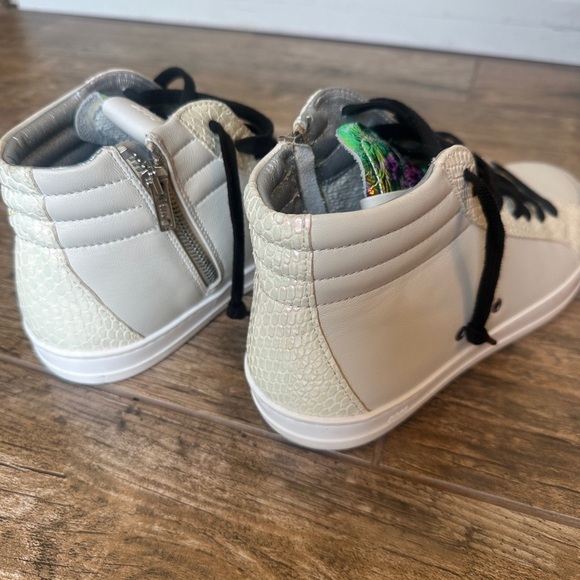 P448 Skate Nautilus Sneaker high top zip size women’s 39/8 - Picture 3 of 9